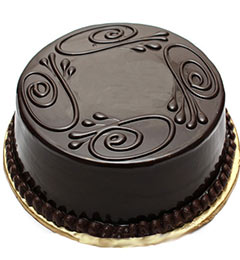 chocolate truffles Eggless cake